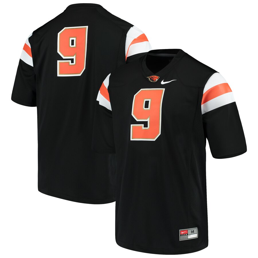 Oregon State Beavers Game Football Jersey Black 2019