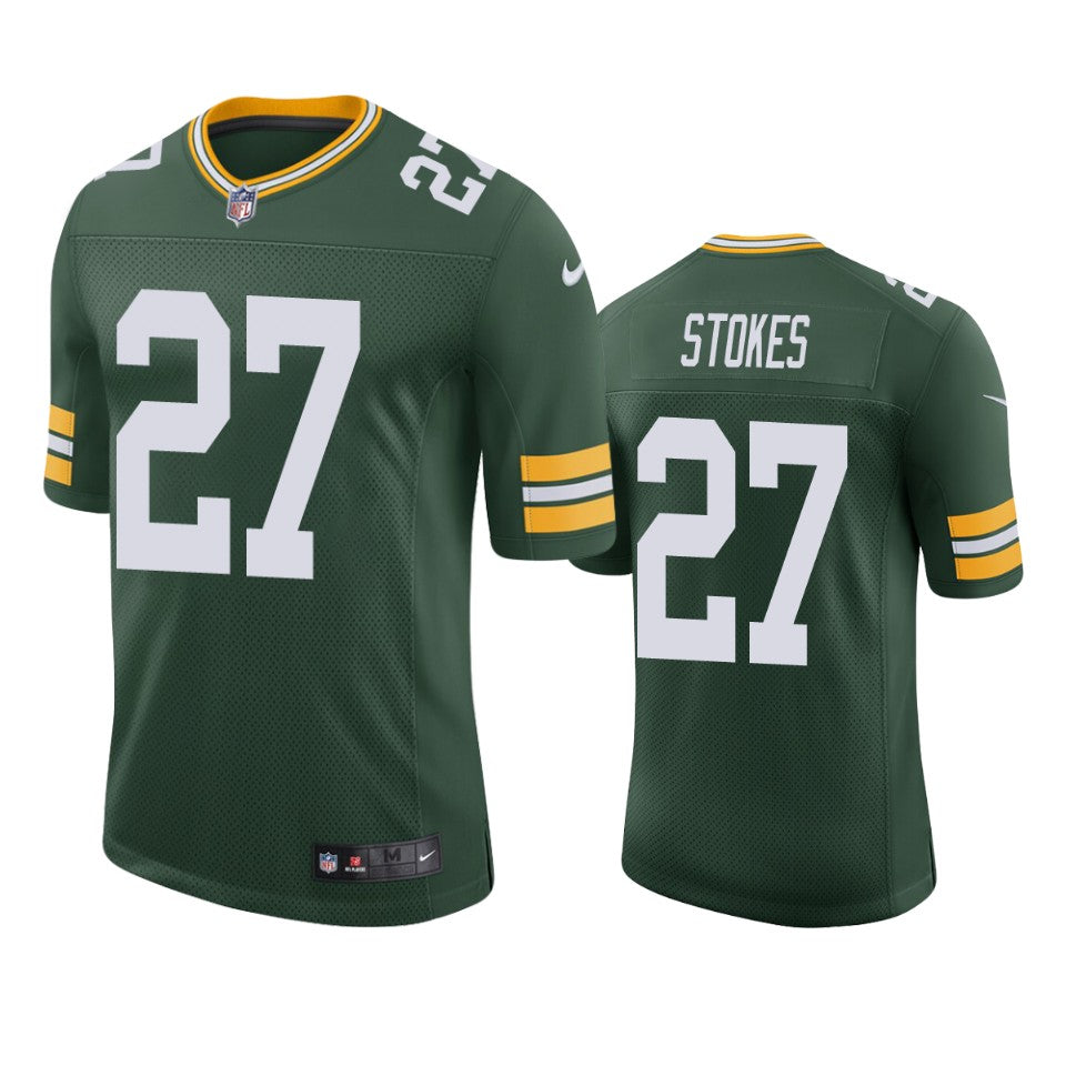 Packers Eric Stokes 2021 Nfl Draft Green Vapor Limited Jersey