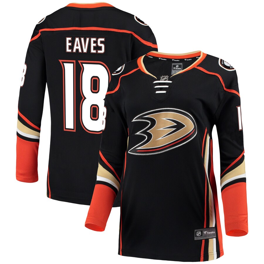 Patrick Eaves Anaheim Ducks Fanatics Branded Womens Breakaway Jersey Black