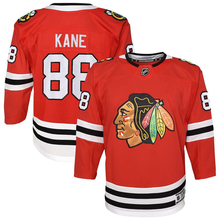 Patrick Kane Chicago Blackhawks Youth Home Premier Player Jersey Red