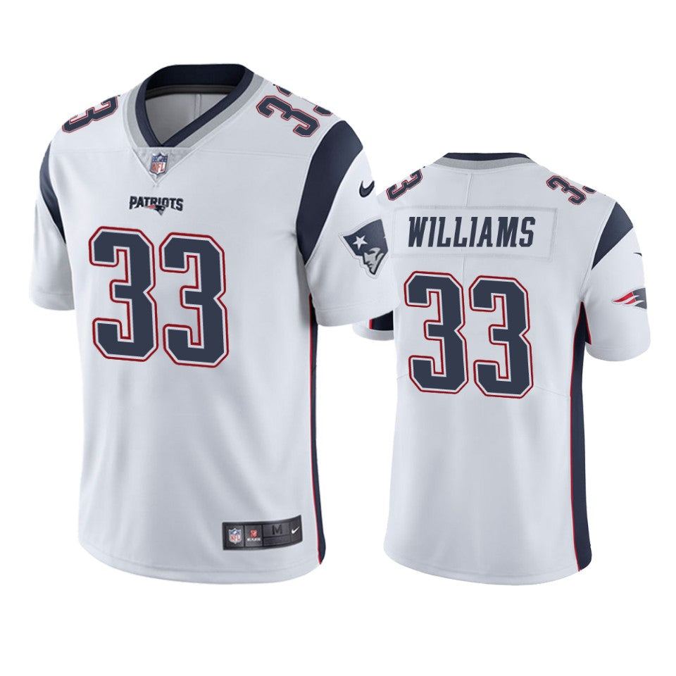 Patriots Joejuan Williams Vapor Untouchable Limited White Jersey Mens