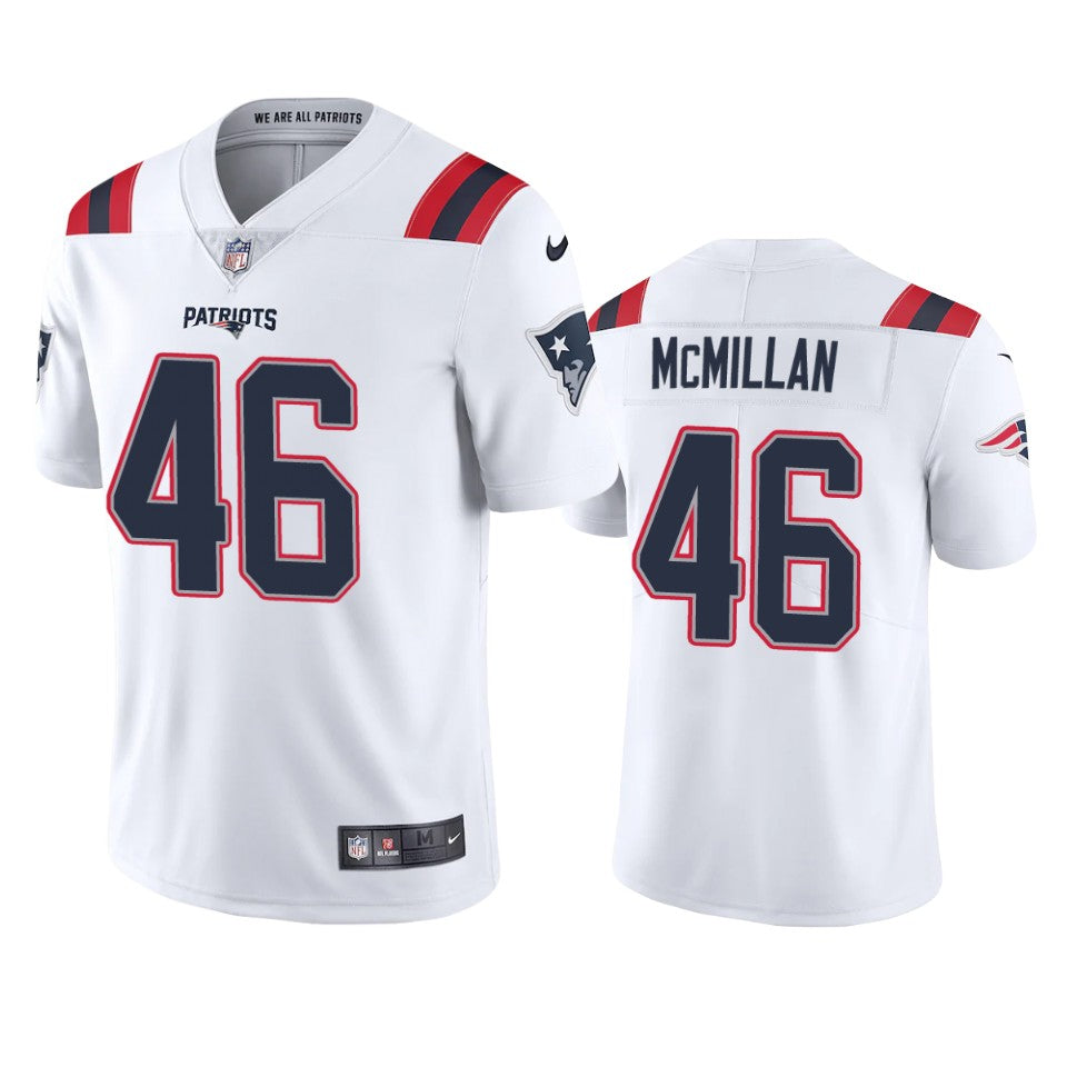 Patriots Raekwon Mcmillan Vapor Limited White Jersey