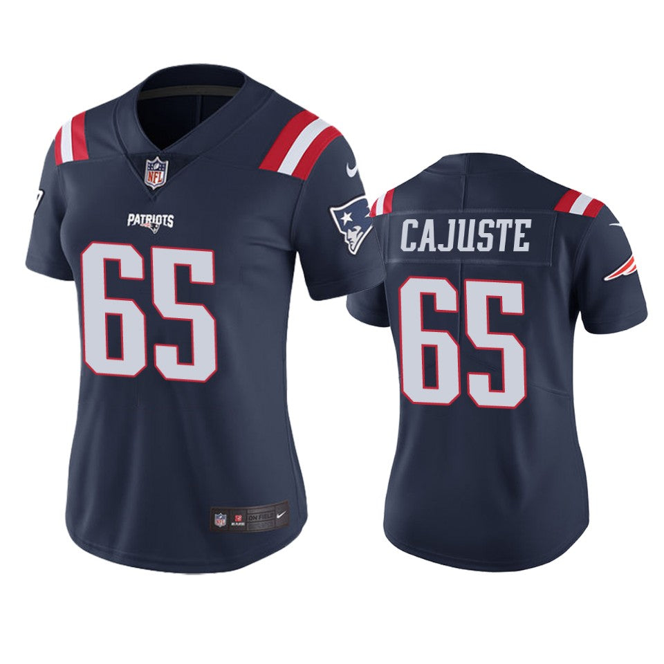 Patriots Yodny Cajuste Navy Color Rush Limited Jersey
