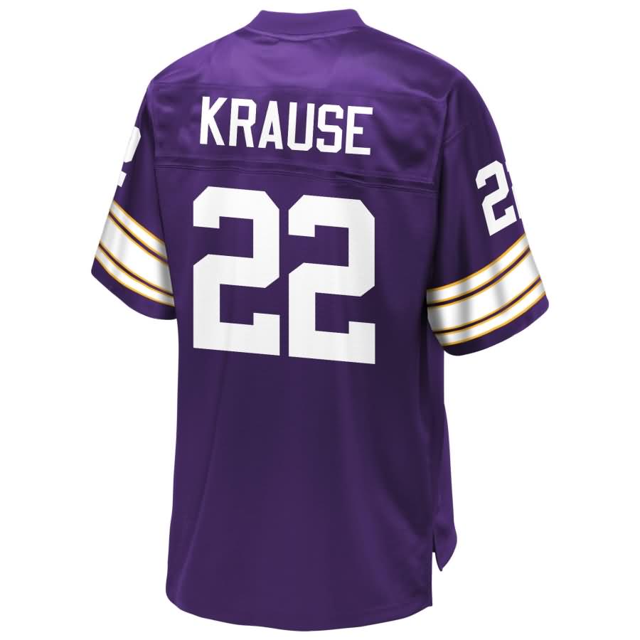Paul Krause Minnesota Vikings Nfl Pro Line Retired Player Jersey Purple