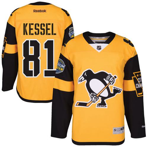 Penguins 81 Phil Kessel Black 2017 Stadium Series Stitched Nhl Jersey
