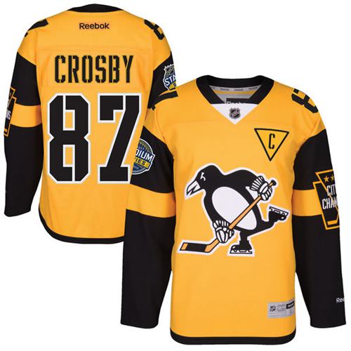 Penguins 87 Sidney Crosby Black 2017 Stadium Series Stitched Nhl Jersey