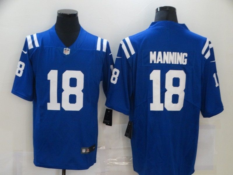 Peyton Manning 18 2020 Nfl Blue Jersey Jersey