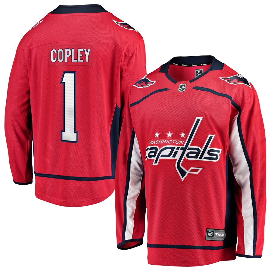 Pheonix Copley Washington Capitals Fanatics Branded Home Breakaway Player Jersey Red