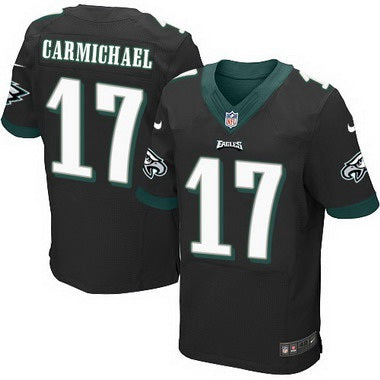 Philadelphia Eagles 17 Harold Carmichael Black Retired Player Nfl Nike Elite Jersey