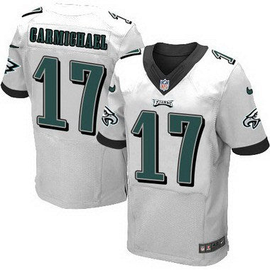 Philadelphia Eagles 17 Harold Carmichael White Retired Player Nfl Nike Elite Jersey