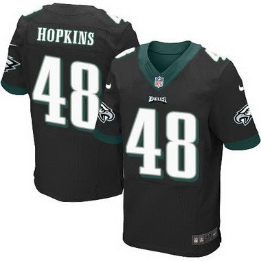 Philadelphia Eagles 48 Wes Hopkins Black Retired Player Nfl Nike Elite Jersey