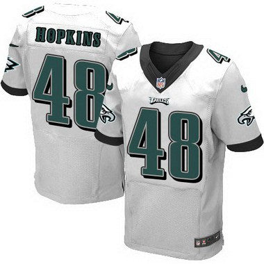 Philadelphia Eagles 48 Wes Hopkins White Retired Player Nfl Nike Elite Jersey
