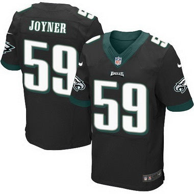 Philadelphia Eagles 59 Seth Joyner Black Retired Player Nfl Nike Elite Jersey