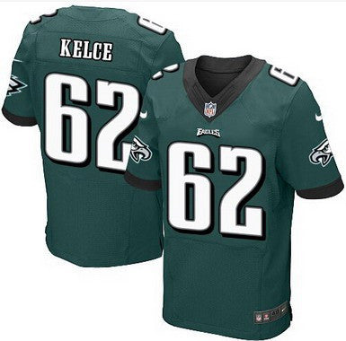 Philadelphia Eagles 62 Jason Kelce Midnight Green Team Color Nfl Nike Elite Jersey