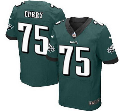 Philadelphia Eagles 75 Vinny Curry Midnight Green Team Color Nfl Nike Elite Jersey