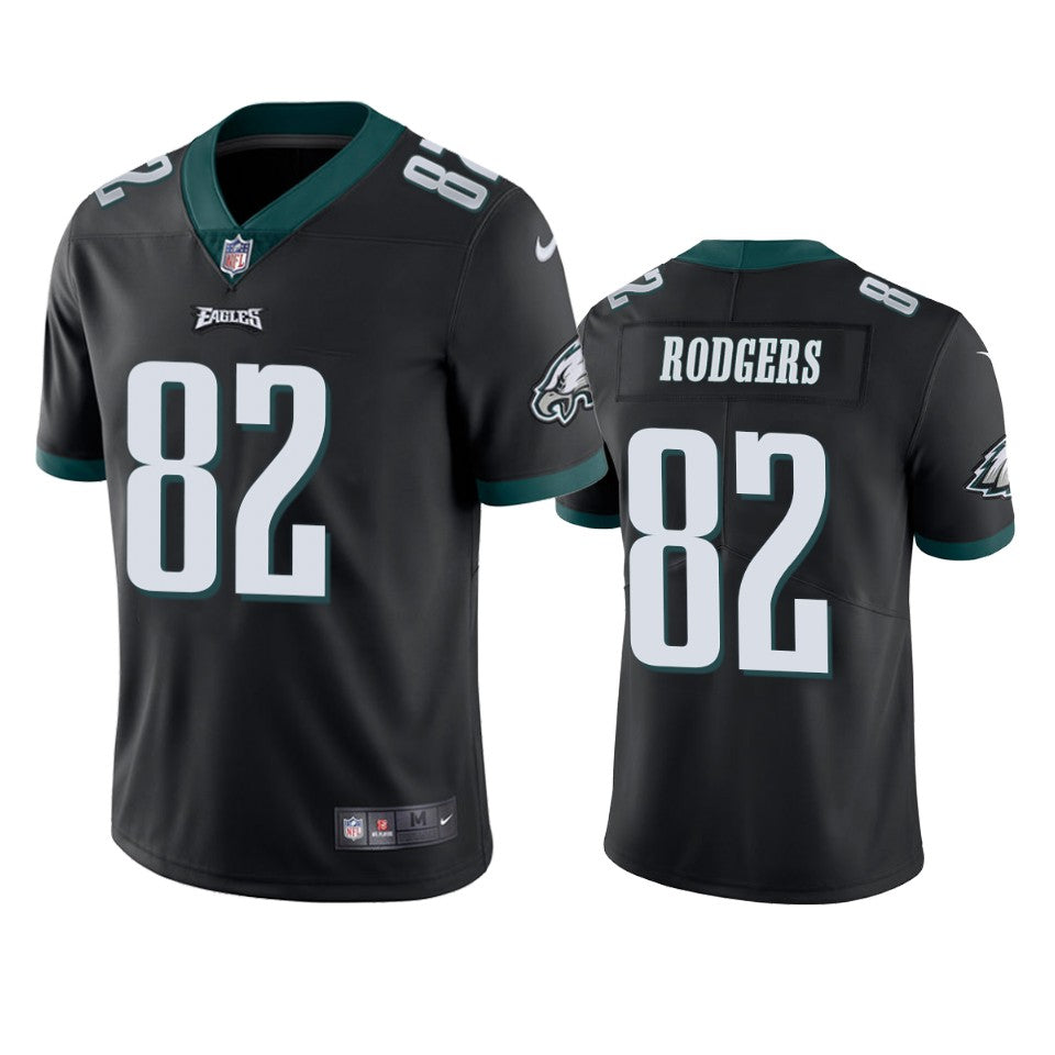 Philadelphia Eagles 82 Richard Rodgers Black Vapor Untouchable Limited Jersey Mens