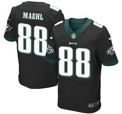 Philadelphia Eagles 88 Jeff Maehl Black Alternate Nfl Nike Elite Jersey