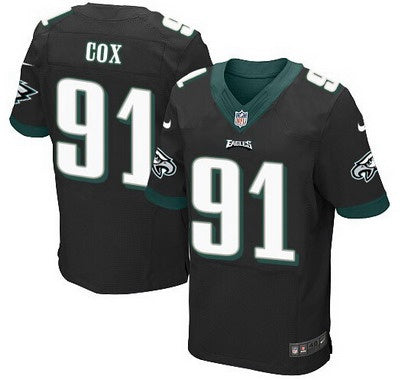 Philadelphia Eagles 91 Fletcher Cox Black Alternate Nfl Nike Elite Jersey