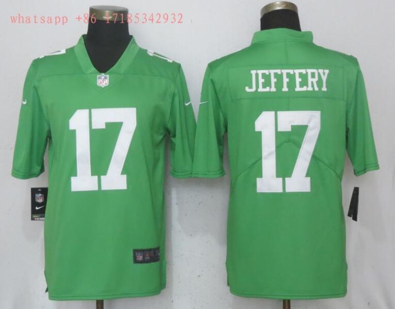 Philadelphia Eagles Alshon Jeffery 17 2020 Nfl Green Jersey Jersey