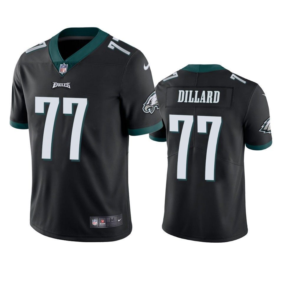 Philadelphia Eagles Andre Dillard 2019 Nfl Draft Black Vapor Limited Jersey
