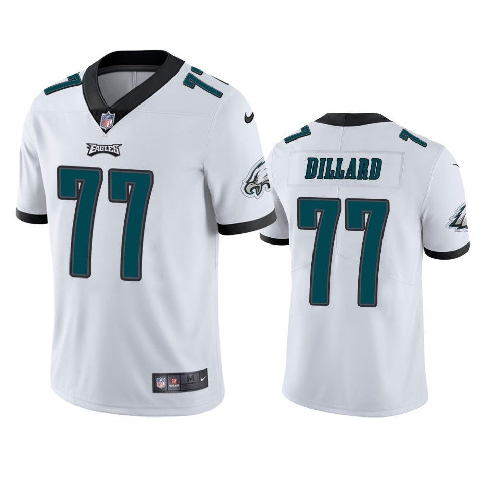 Philadelphia Eagles Andre Dillard 2019 Nfl Draft White Vapor Limited Jersey