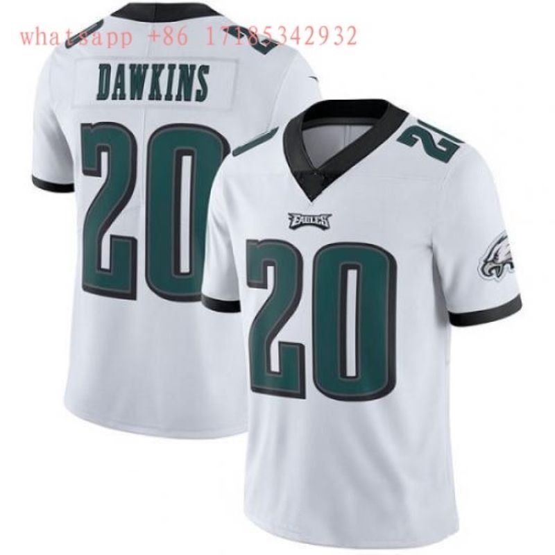 Philadelphia Eagles Brian Dawkins 2020 Nfl White Jersey Jersey