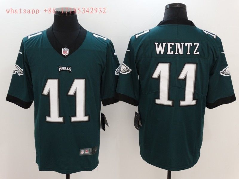 Philadelphia Eagles Carson Wentz 11 2020 Nfl Black Jersey Jersey