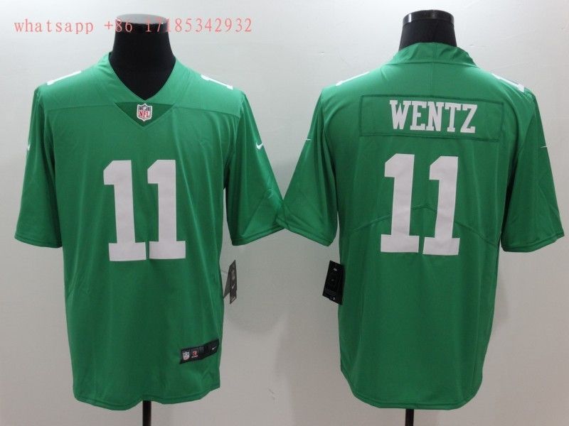 Philadelphia Eagles Carson Wentz 11 2020 Nfl Green Jersey Jersey