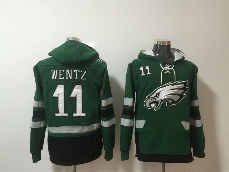 Philadelphia Eagles Carson Wentz 11 Nfl 2020 Dark Green Jersey