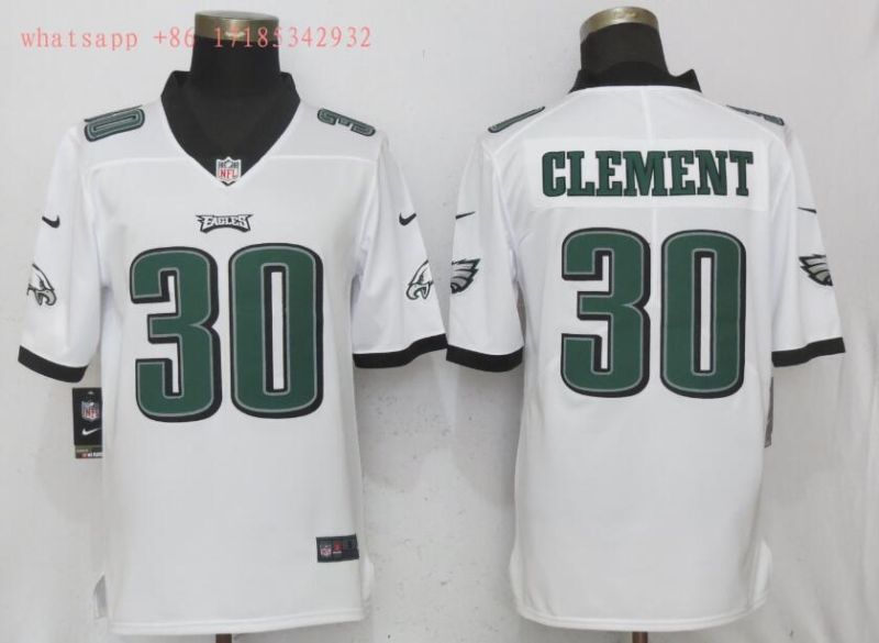 Philadelphia Eagles Corey Clement 30 2020 Nfl White Jersey Jersey