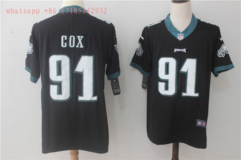 Philadelphia Eagles Fletcher Cox 91 2020 Nfl Black Jersey Jersey