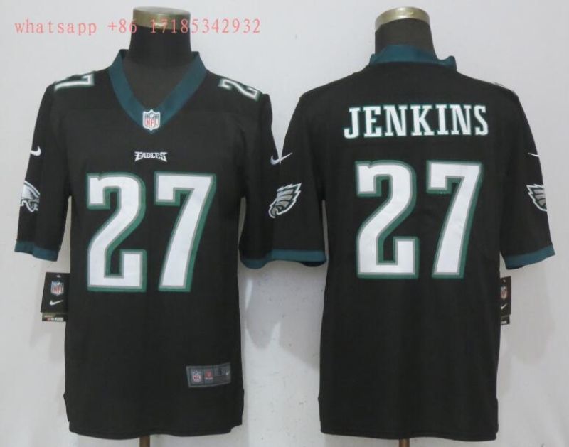 Philadelphia Eagles Malcolm Jenkins 27 2020 Nfl Black Jersey Jersey