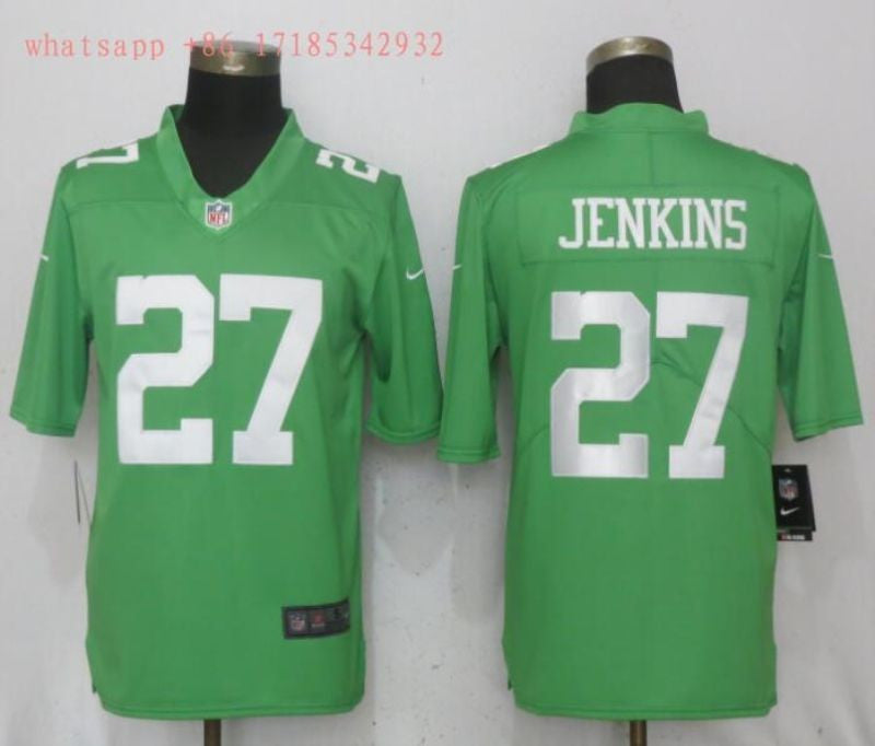 Philadelphia Eagles Malcolm Jenkins 27 2020 Nfl Green Jersey Jersey