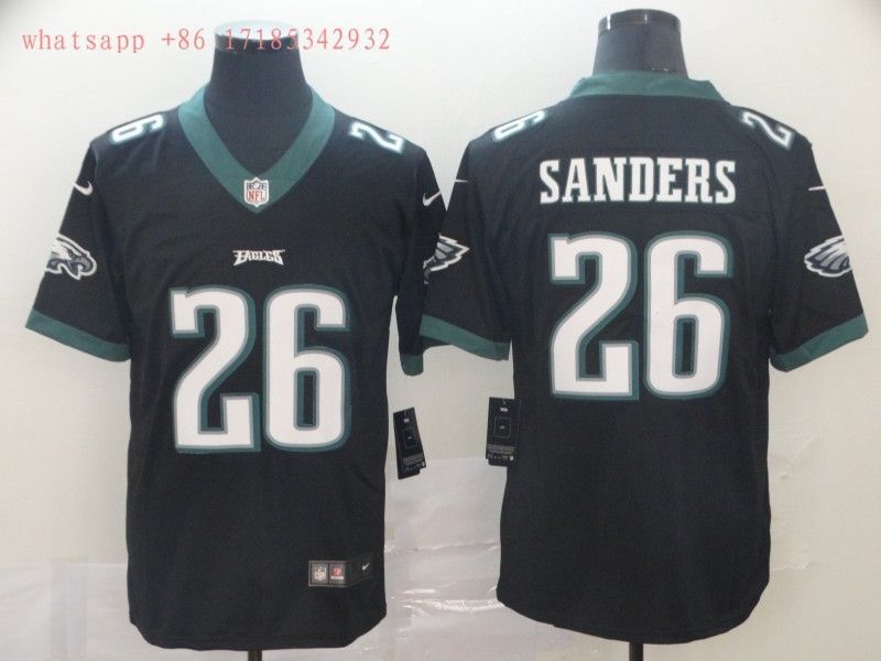 Philadelphia Eagles Miles Sanders 26 2020 Nfl Black Jersey Jersey