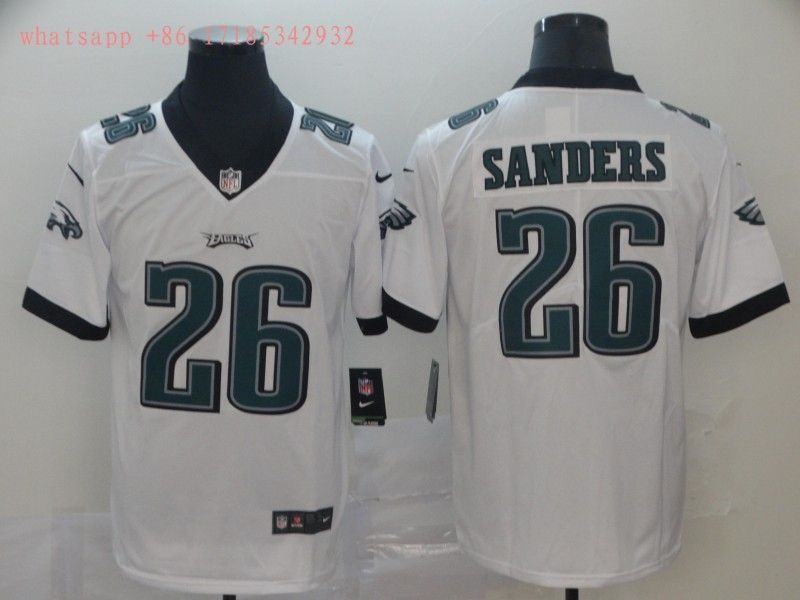 Philadelphia Eagles Miles Sanders 26 2020 Nfl White Jersey Jersey