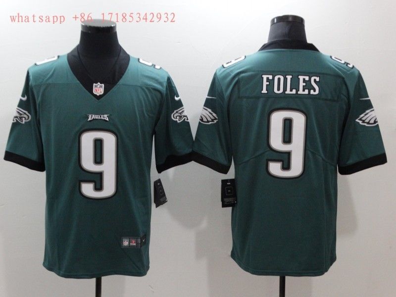 Philadelphia Eagles Nick Foles 9 2020 Nfl Green Jersey Jersey
