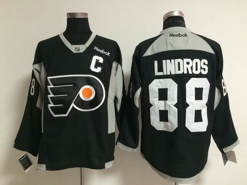 Philadelphia Flyers 88 Eric Lindros 2014 Training Black Jersey