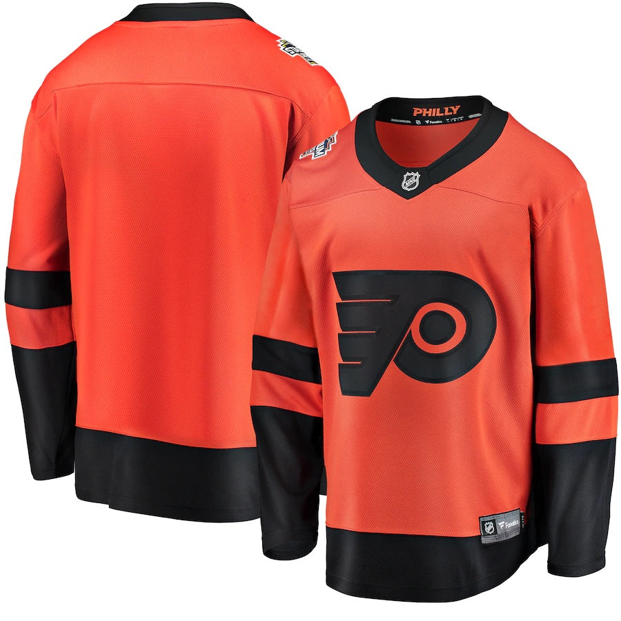 Philadelphia Flyers Fanatics Branded 2019 Nhl Stadium Series Breakaway Jersey Orange