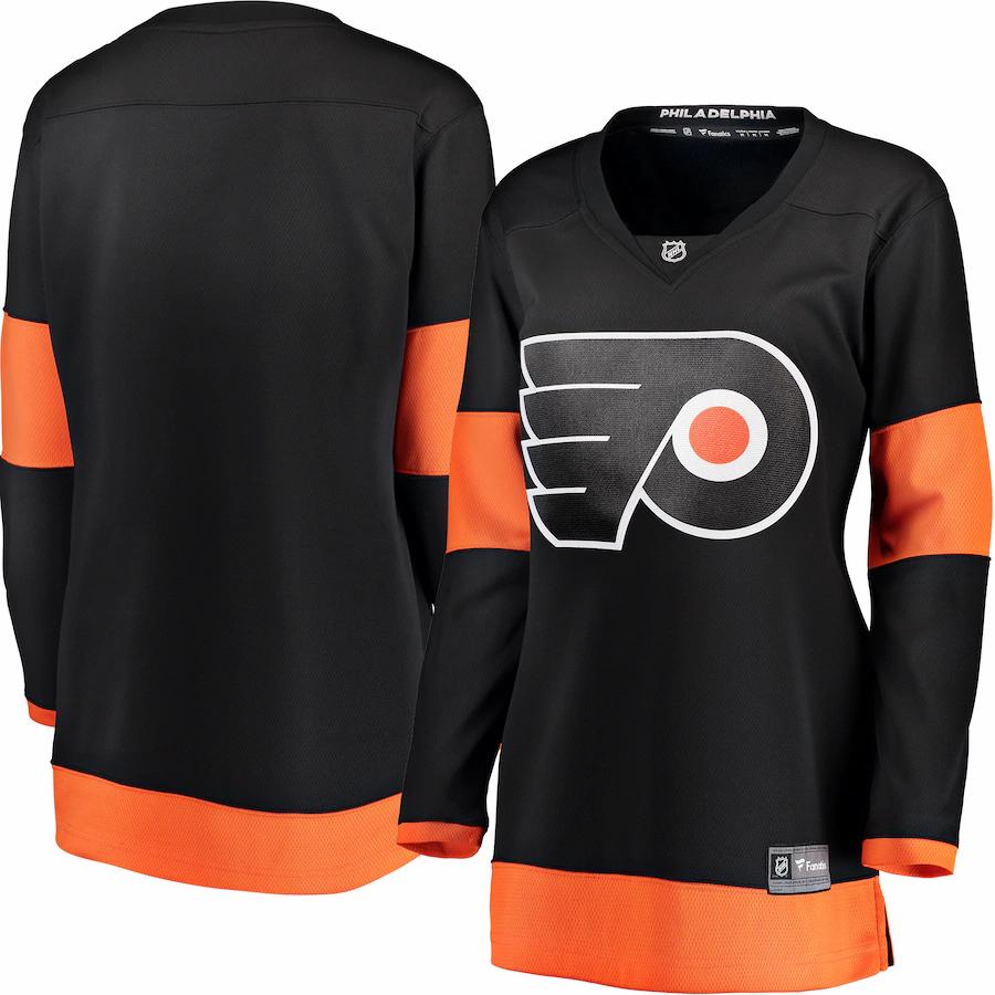 Philadelphia Flyers Fanatics Branded Womens Alternate Breakaway Jersey Black