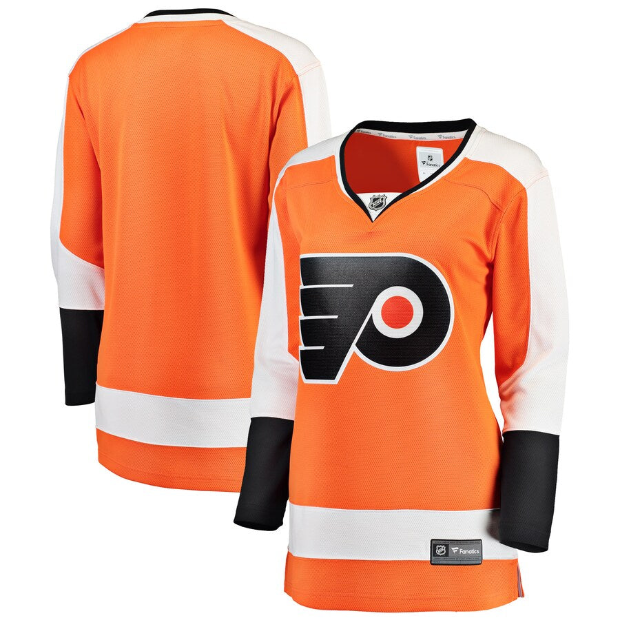 Philadelphia Flyers Fanatics Branded Womens Breakaway Home Jersey Orange