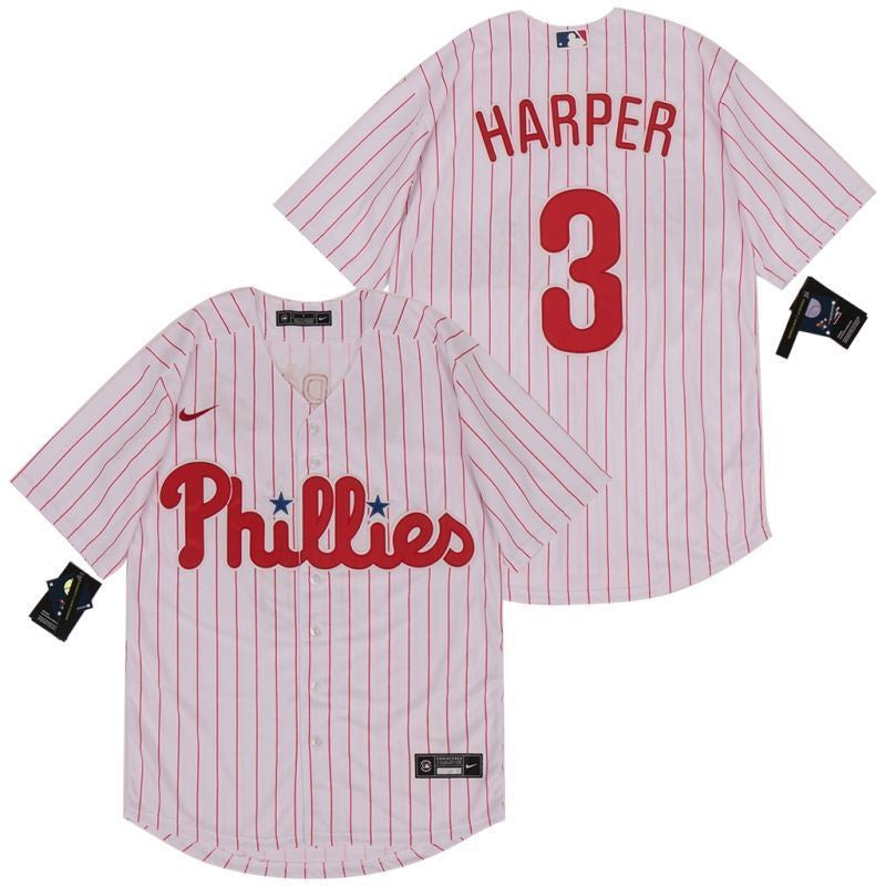 Philadelphia Phillies Bryce Harper 3 2020 Mlb Light Pink Jersey