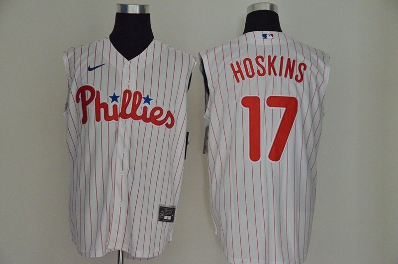 Philadelphia Phillies Rhys Hoskins 17 2020 Mlb White Jersey