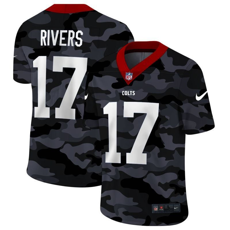 Philip Rivers 17 Nfl 2020 Camo Jersey