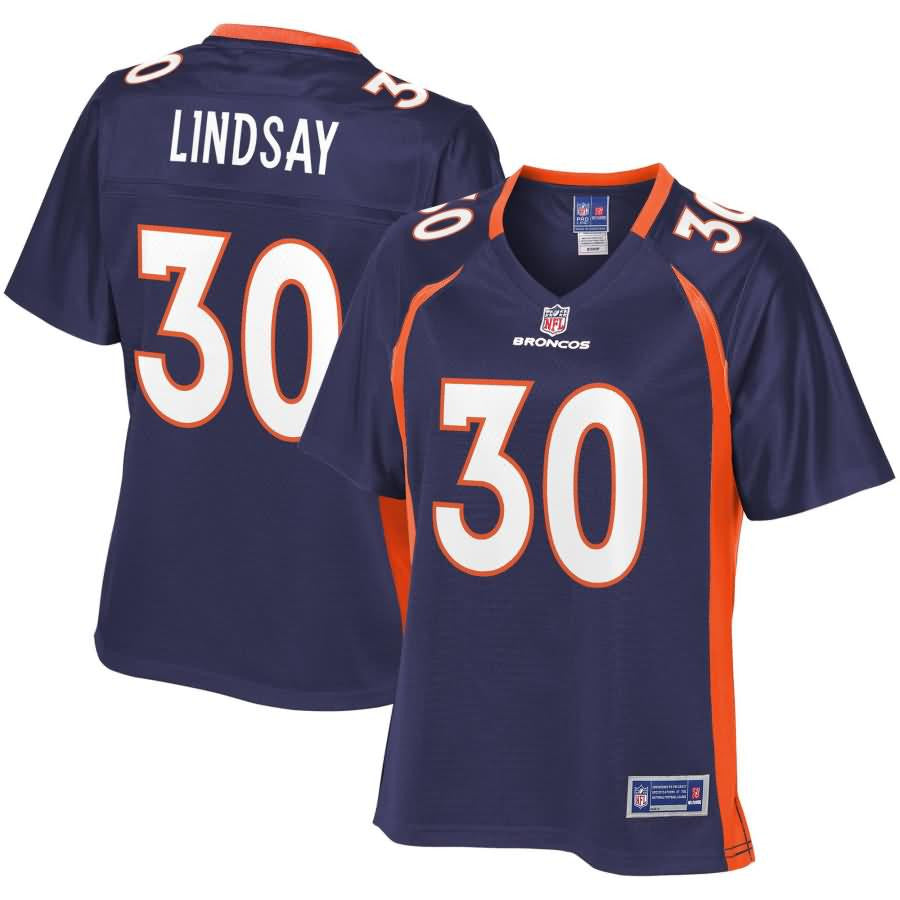 Phillip Lindsay Denver Broncos Nfl Pro Line Womens Alternate Player Jersey Navy
