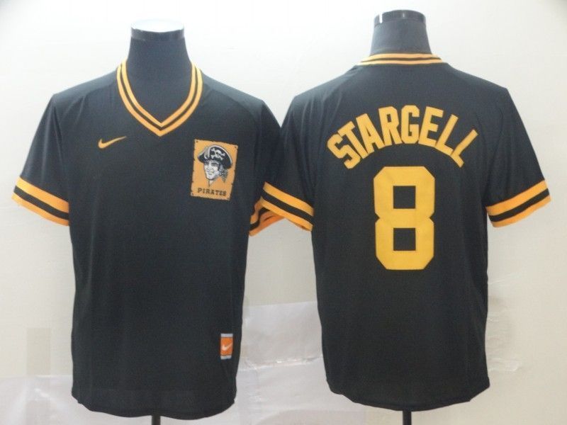 Pittsburgh Pirates Willie Stargell 8 2020 Mlb Black Jersey