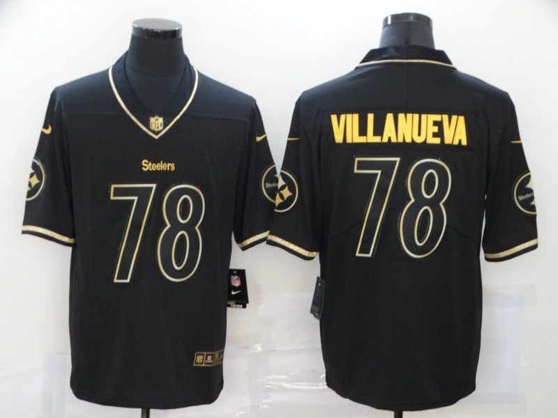 Pittsburgh Steelers Alejandro Villanueva 78 Nfl 2020 Black Jersey