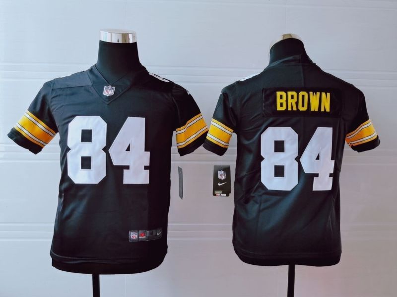 Pittsburgh Steelers Antonio Brown 84 Nfl 2020 Black Jersey