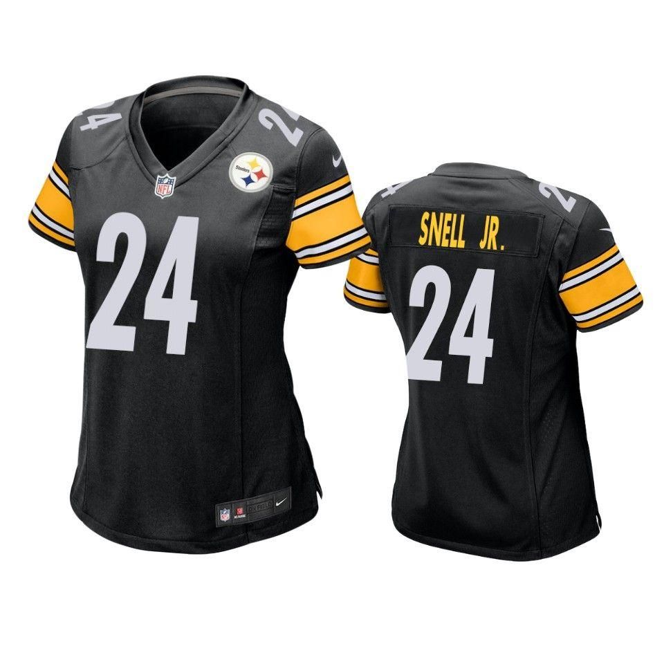Pittsburgh Steelers Benny Snell Jr 2019 Nfl Draft Black Game Jersey