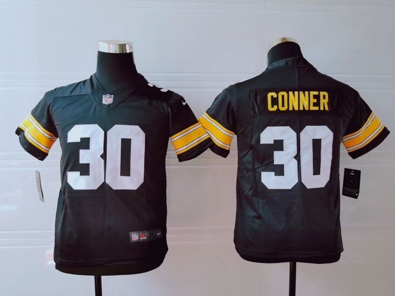 Pittsburgh Steelers James Conner 30 Nfl 2020 Dark Brown Jersey
