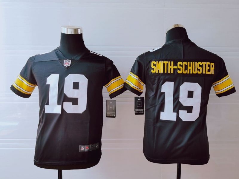 Pittsburgh Steelers Juju Smith schuster 19 Nfl 2020 Dark Brown Jersey